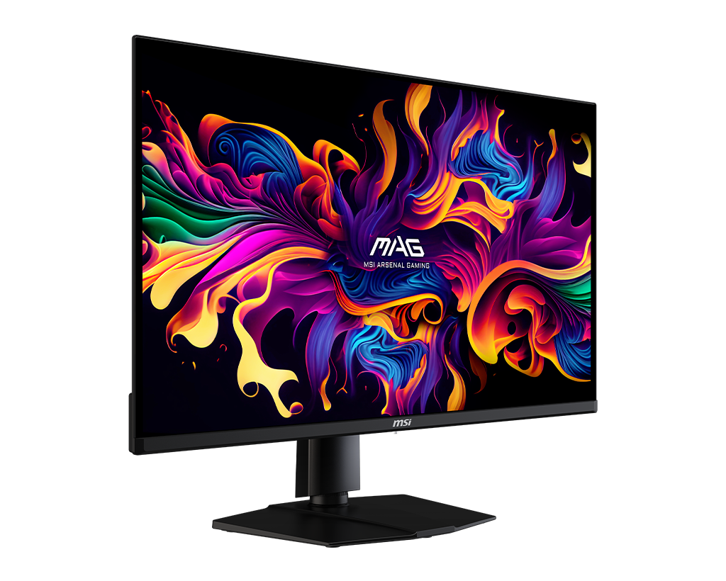 MSI Mag 321UP Qd-Oled 32" UHD 165Hz Flat Gaming Monitor, цвет: Металлик чёрный — фото 4