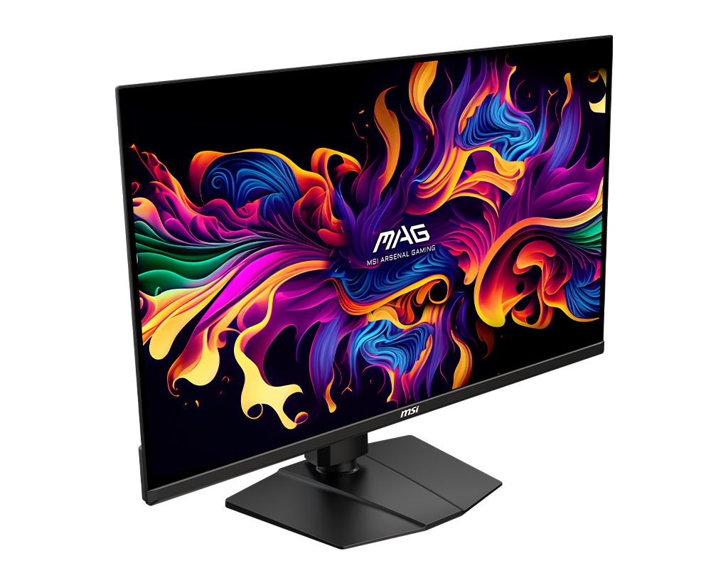 MSI Mag 321UPX Qd-Oled 32" UHD 240Hz Flat Gaming Monitor, цвет: Металлик чёрный — фото 3