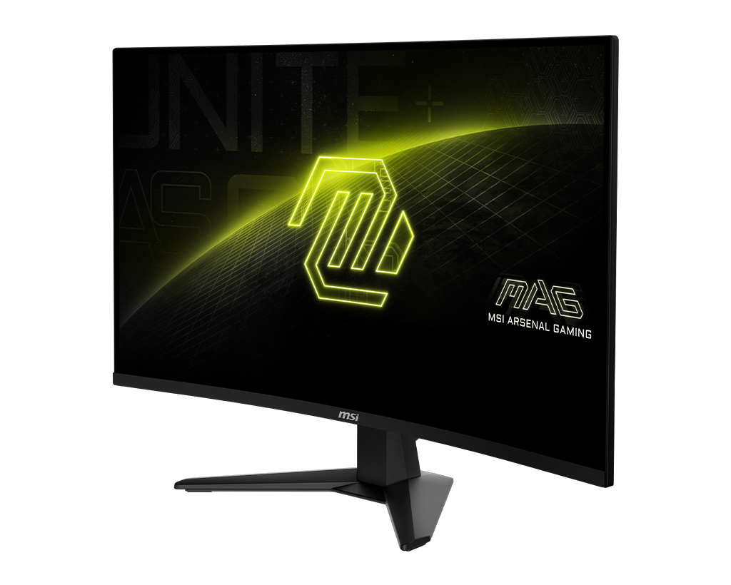 MSI Mag 32C6X 31.5" FHD 250Hz Curved Gaming Monitor, цвет: Металлик чёрный — фото 5