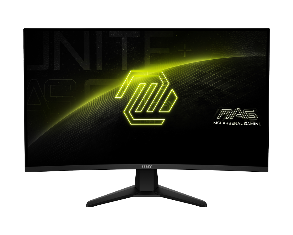 MSI Mag 32CQ6F 31.5" QHD 180Hz Curved Gaming Monitor, цвет: Металлик чёрный — фото 2
