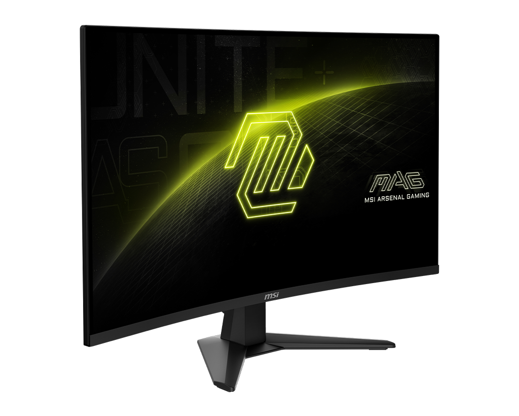 MSI Mag 32CQ6F 31.5" QHD 180Hz Curved Gaming Monitor, цвет: Металлик чёрный — фото 3