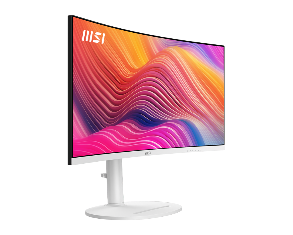MSI Modern MD342CQPW 34" QHD 120Hz Curved Business & Productivity Monitor, цвет: Матовый белый — фото 4