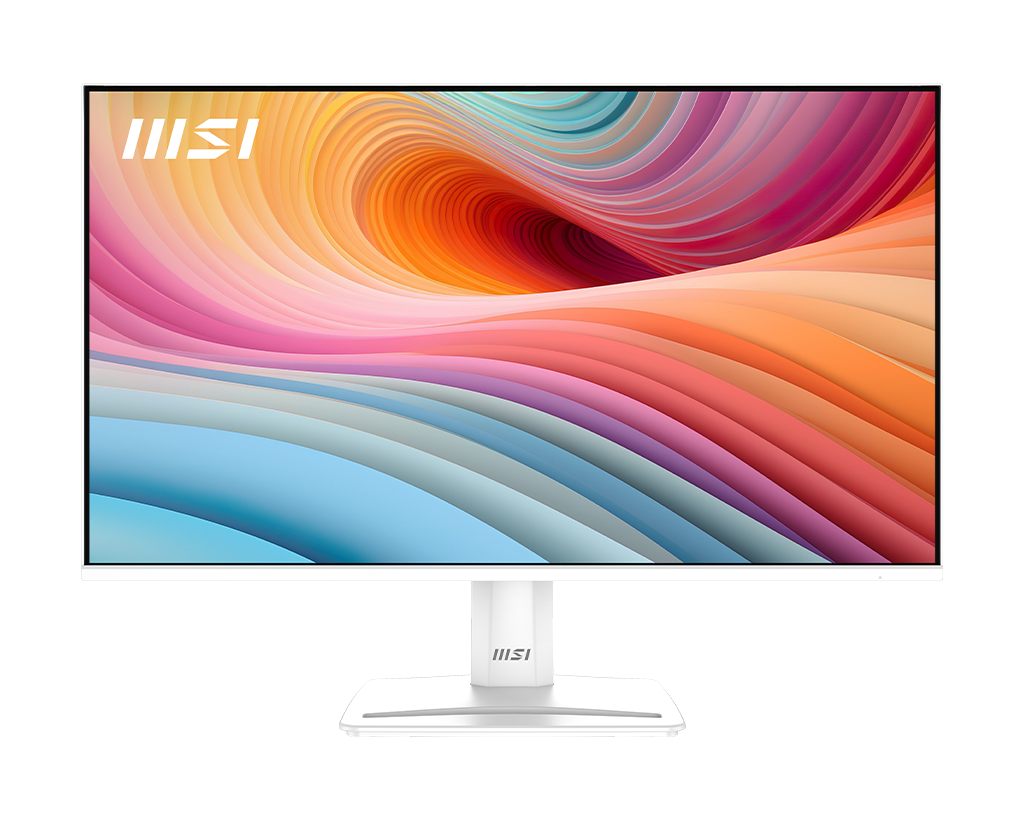 MSI Pro MP251W E2 25" FHD 120hz Flat Business & Productivity Monitor, цвет: Матовый белый — фото 2