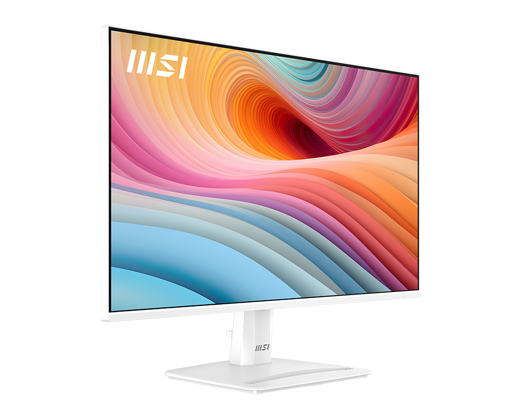 MSI Pro MP251W E2 25" FHD 120hz Flat Business & Productivity Monitor, цвет: Матовый белый — фото 3