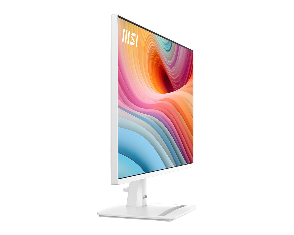 MSI Pro MP251W E2 25" FHD 120hz Flat Business & Productivity Monitor, цвет: Матовый белый — фото 4