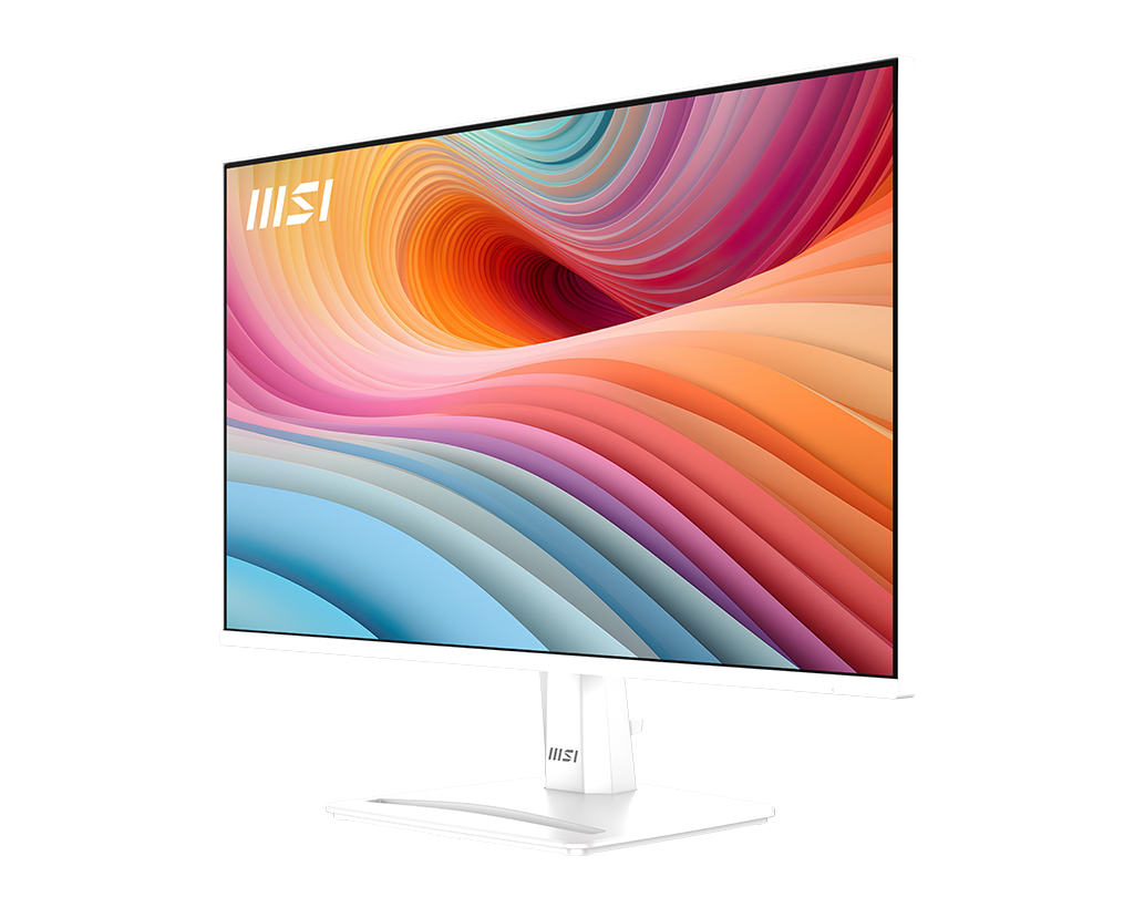 MSI Pro MP251W E2 25" FHD 120hz Flat Business & Productivity Monitor, цвет: Матовый белый — фото 5