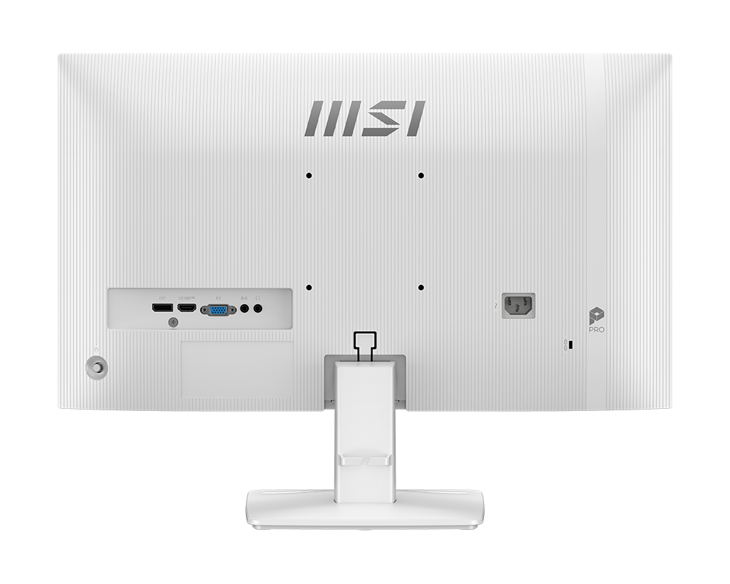 MSI Pro MP251W E2 25" FHD 120hz Flat Business & Productivity Monitor, цвет: Матовый белый — фото 6