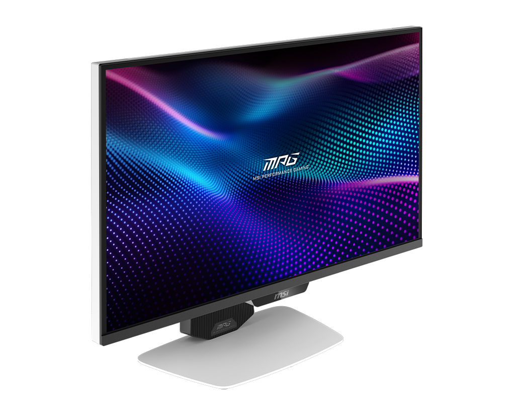 MSI Mpg 274URDFW E16M 27" UHD 160Hz Flat Gaming Monitor, цвет: Белый — фото 4