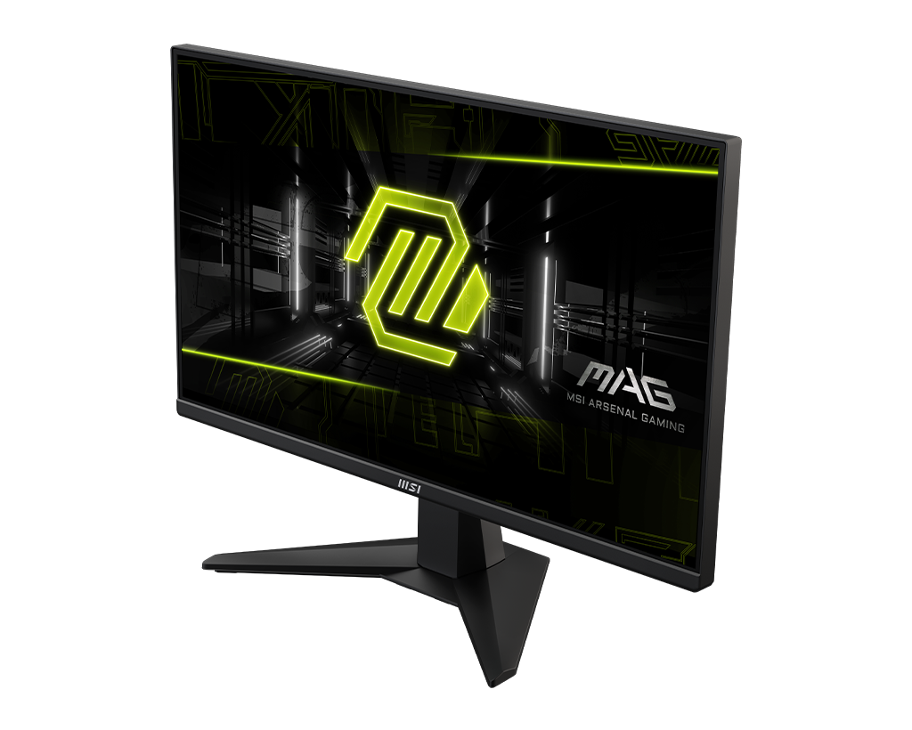 MSI Mag 255F E20 24.5" FHD 200Hz Flat Gaming Monitor, цвет: Металлик чёрный — фото 4
