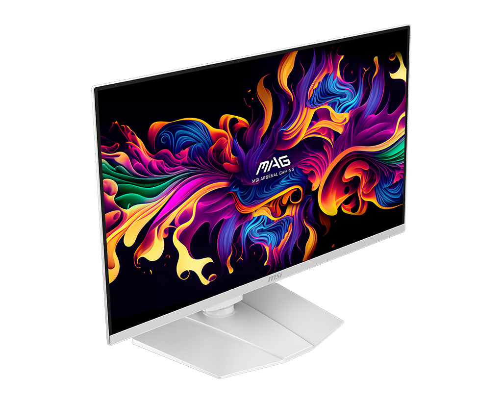MSI Mag 272QPW Qd-Oled X28 27" QHD 280Hz Flat Gaming Monitor, цвет: Металлик белый — фото 3