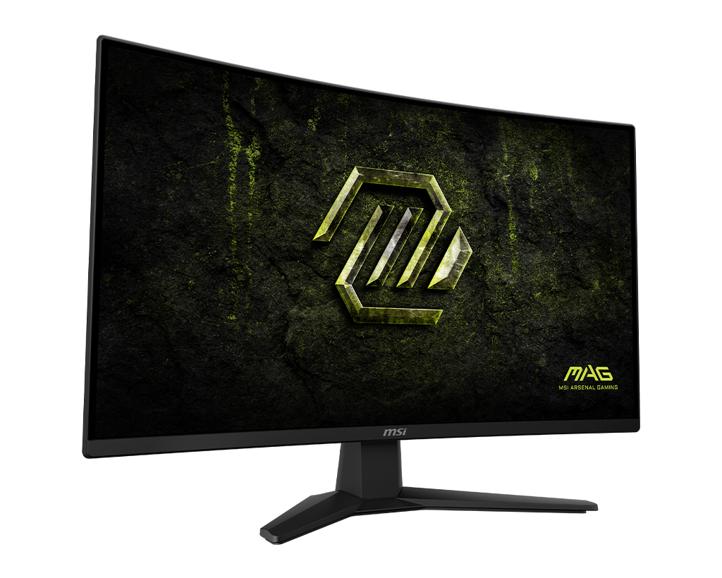 MSI Mag 274CF X24 27" FHD 240Hz Curved Gaming Monitor, цвет: Металлик чёрный — фото 4