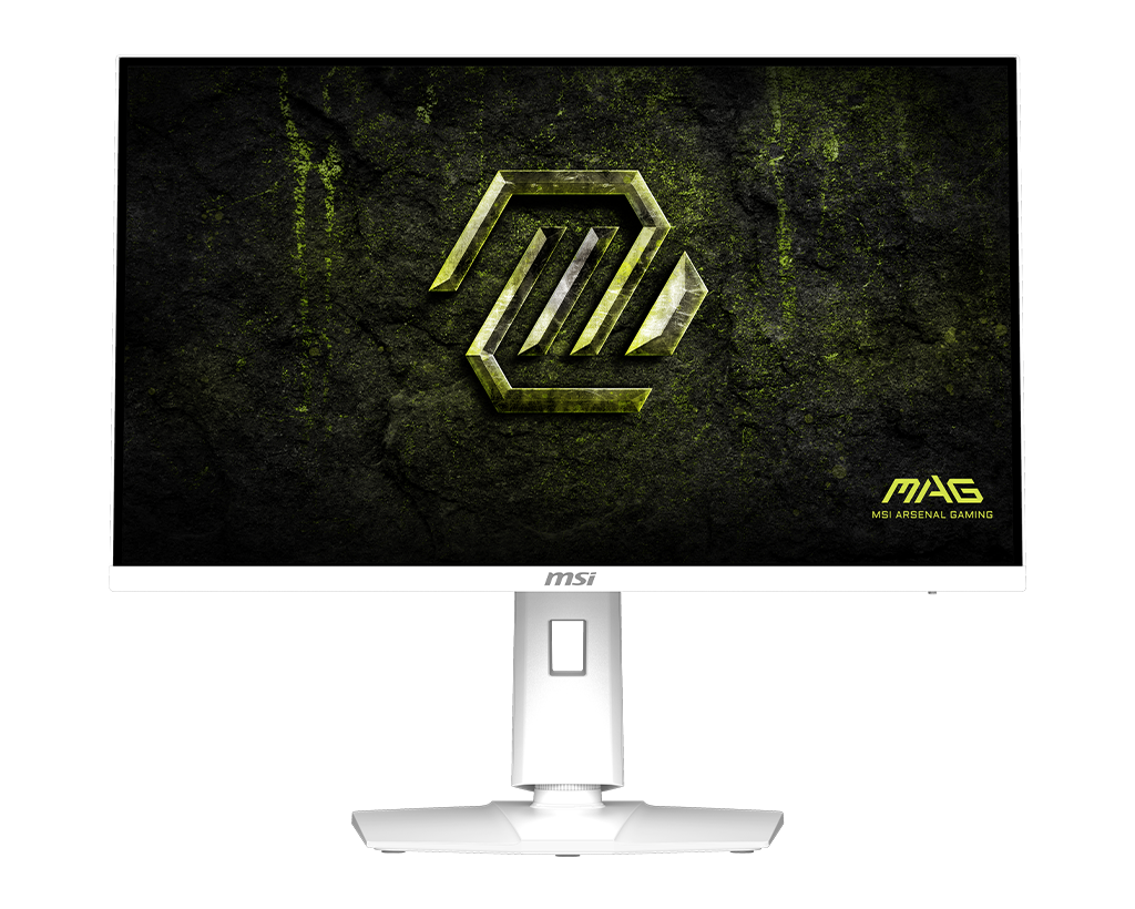 MSI Mag 274QRFW X32 27" QHD 320Hz Flat Gaming Monitor, цвет: Белый — фото 2