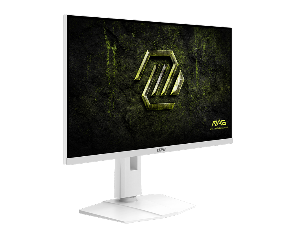MSI Mag 274QRFW X32 27" QHD 320Hz Flat Gaming Monitor, цвет: Белый — фото 4