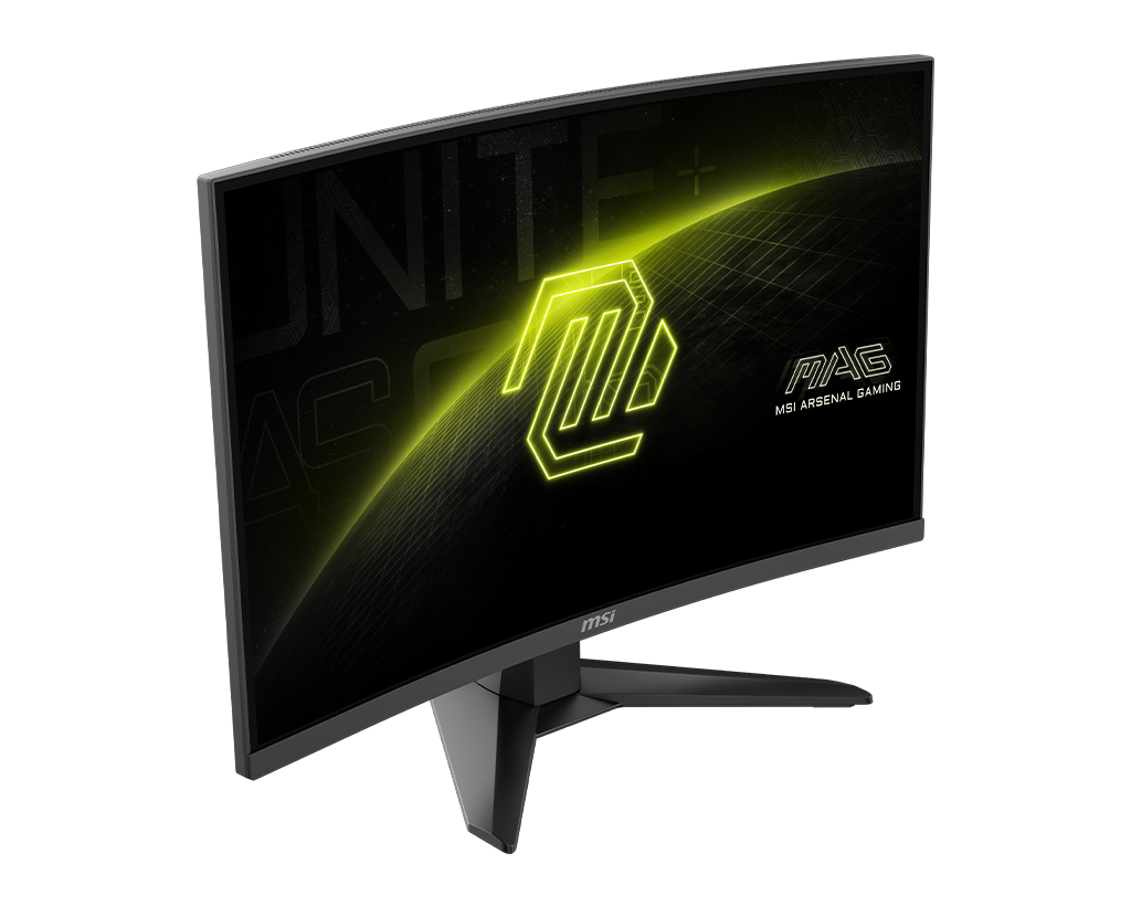 MSI Mag 275CQF E18 27" QHD 180Hz Curved Gaming Monitor, цвет: Металлик чёрный — фото 3