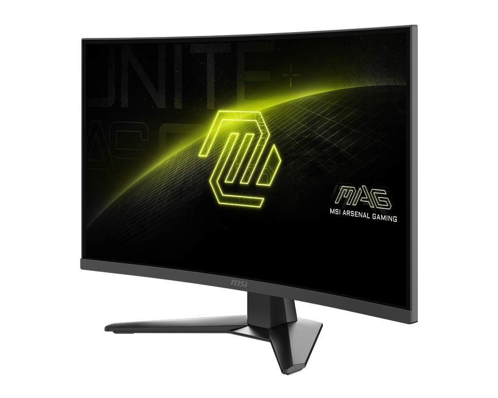 MSI Mag 275CQF E18 27" QHD 180Hz Curved Gaming Monitor, цвет: Металлик чёрный — фото 4
