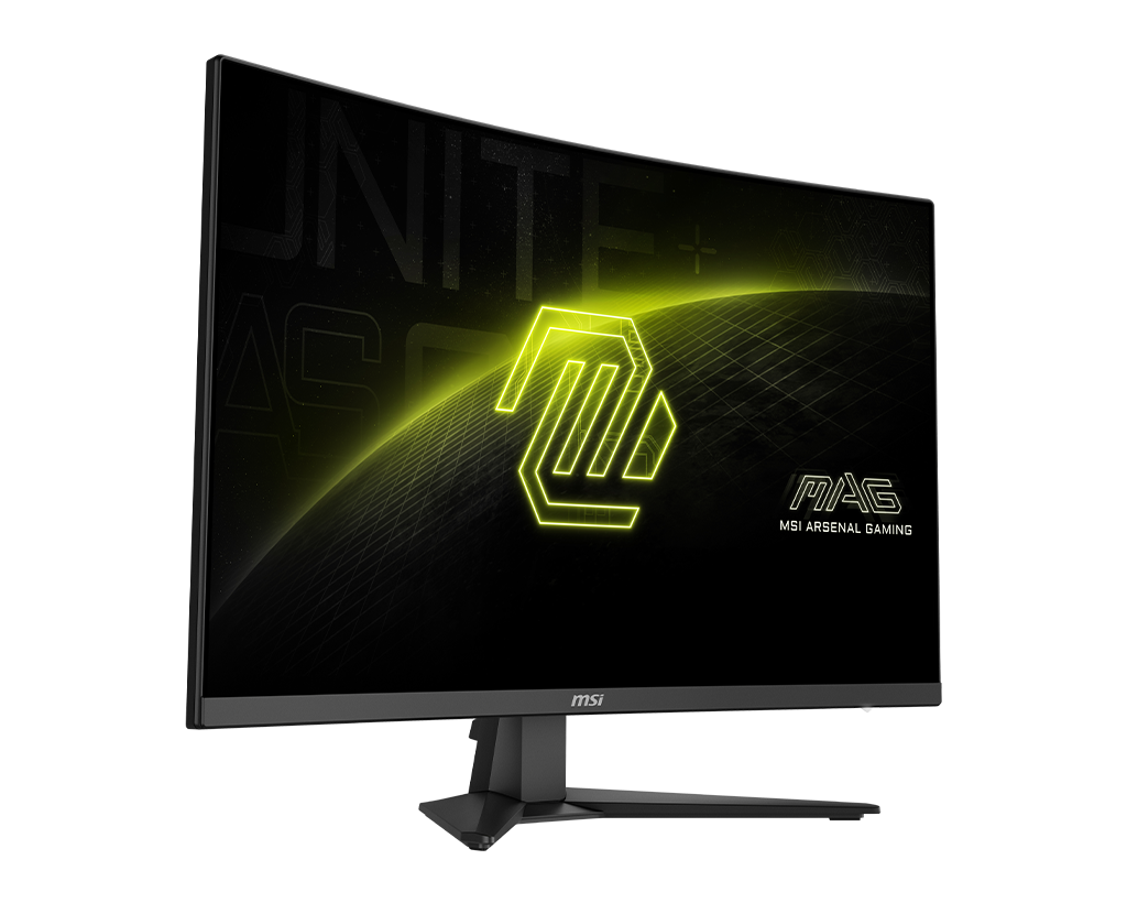 MSI Mag 321CQF E18 31.5" Wqhd 180Hz Curved Gaming Monitor, цвет: Металлик чёрный — фото 3