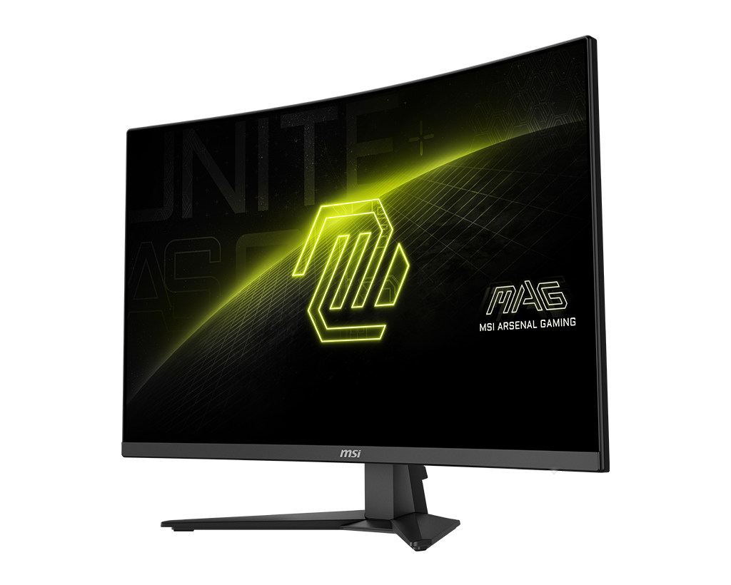 MSI Mag 321CQF E18 31.5" Wqhd 180Hz Curved Gaming Monitor, цвет: Металлик чёрный — фото 5