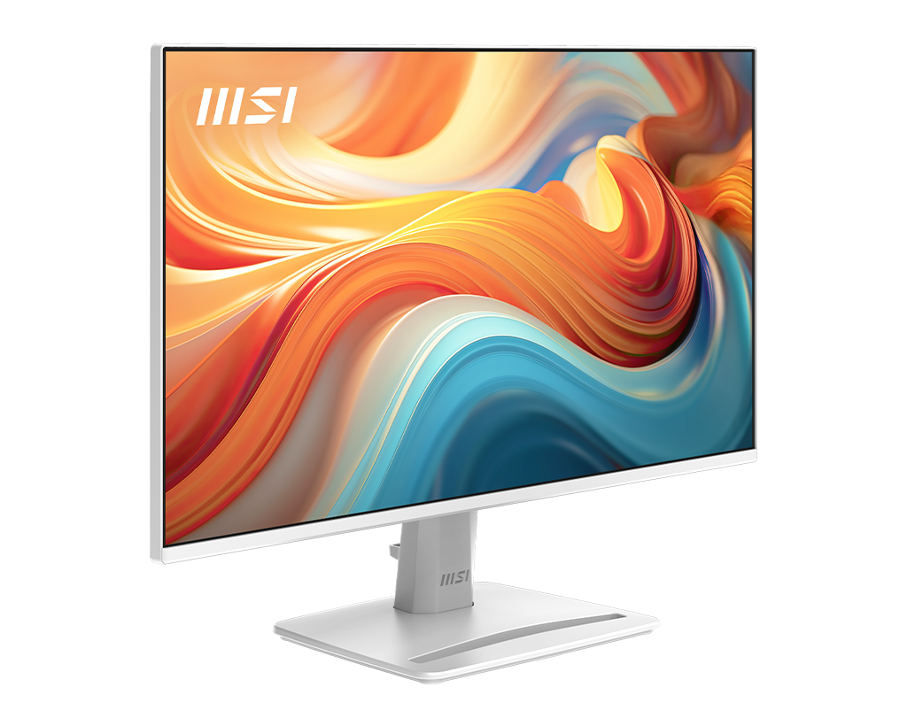 MSI Pro MP243W E14 24" FHD 144Hz Flat Business & Productivity Monitor, цвет: Матовый белый — фото 3