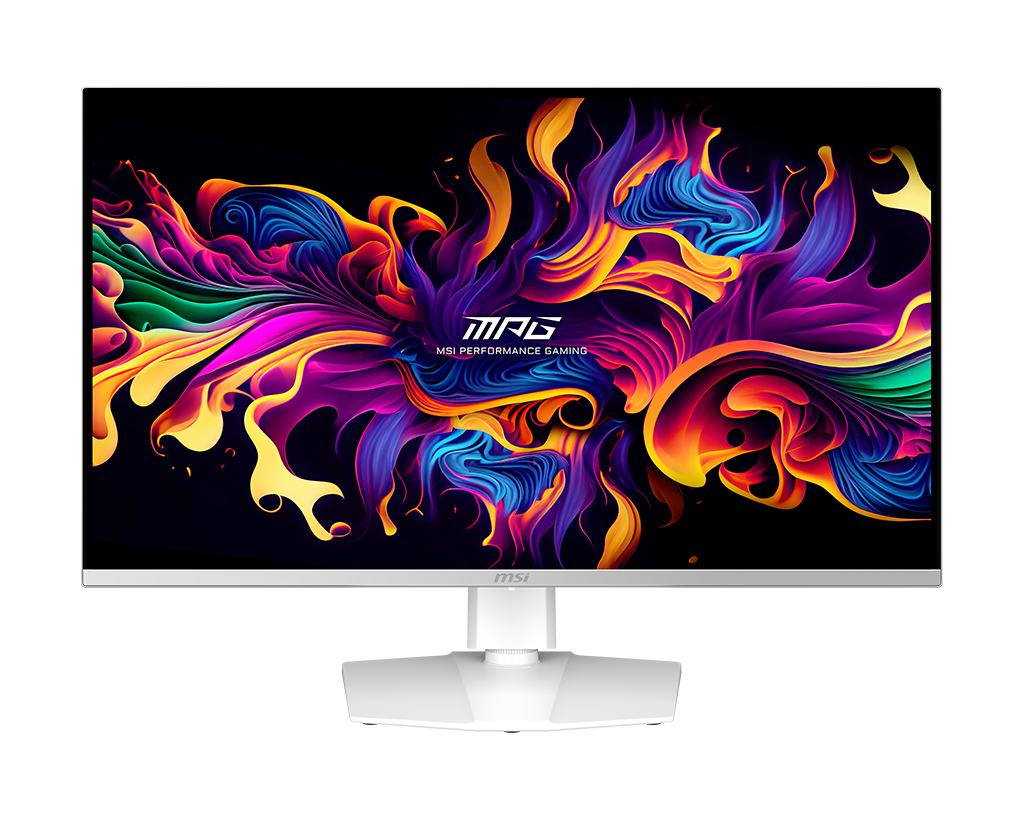 MSI Mpg 321URXW Qd-Oled 32" UHD 240Hz Flat Gaming Monitor, цвет: Металлик белый — фото 2