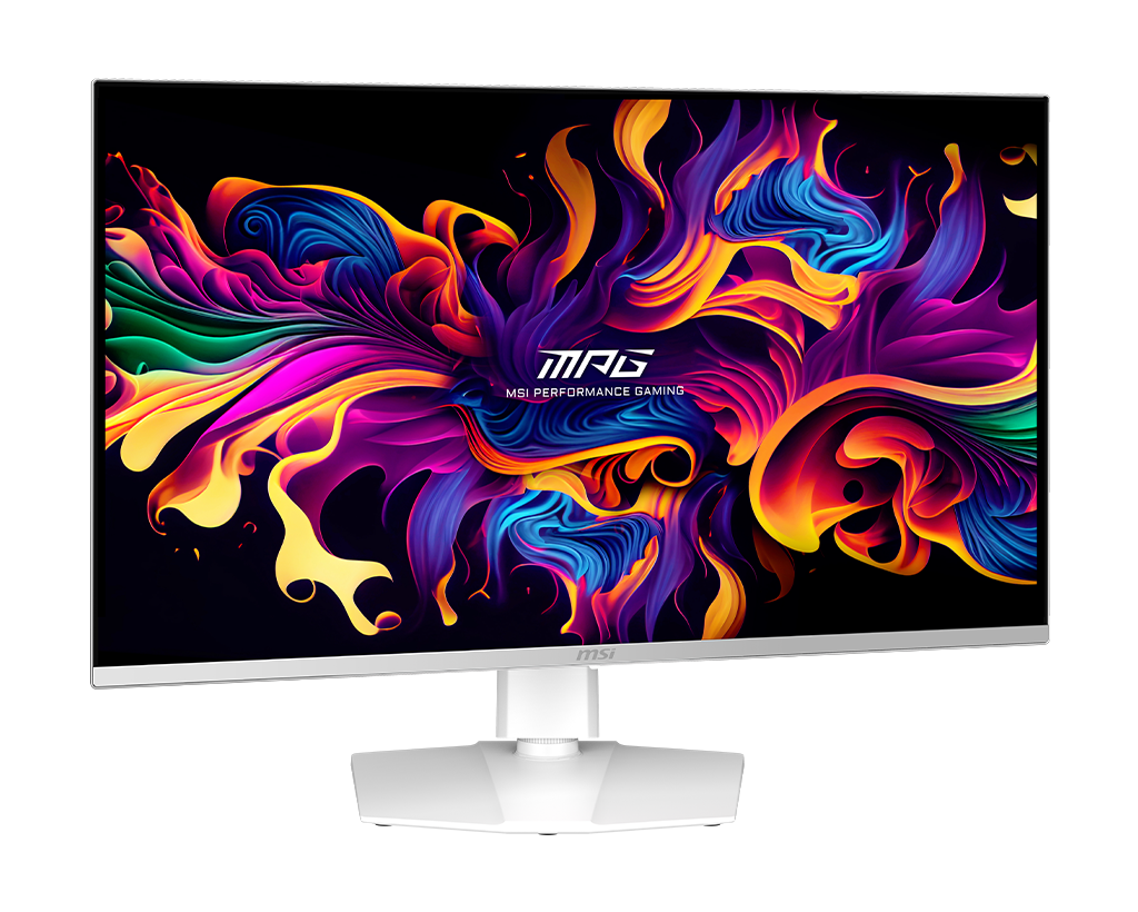 MSI Mpg 321URXW Qd-Oled 32" UHD 240Hz Flat Gaming Monitor, цвет: Металлик белый — фото 5