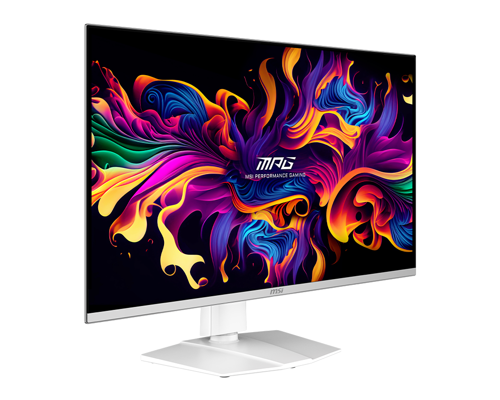 MSI Mpg 321URXW Qd-Oled 32" UHD 240Hz Flat Gaming Monitor, цвет: Металлик белый — фото 6