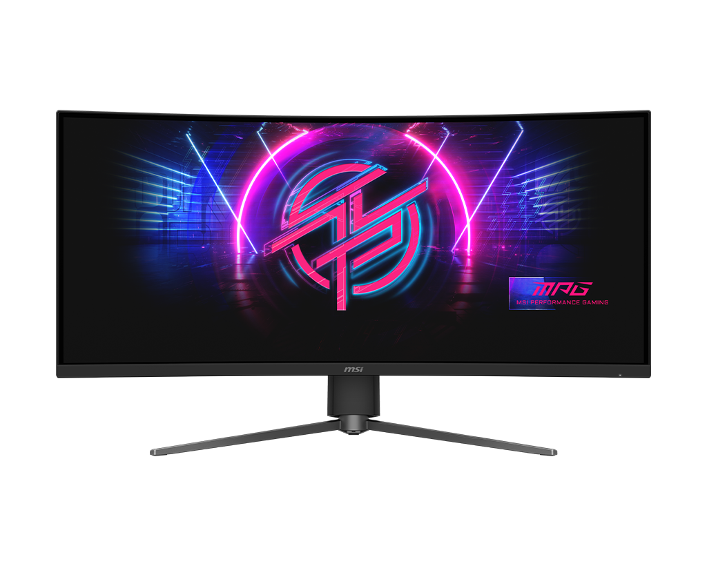 MSI Mpg 346CQRF X24 34" Uwqhd 240Hz Curved Gaming Monitor, цвет: Металлик чёрный — фото 2