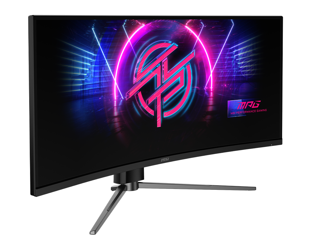 MSI Mpg 346CQRF X24 34" Uwqhd 240Hz Curved Gaming Monitor, цвет: Металлик чёрный — фото 5