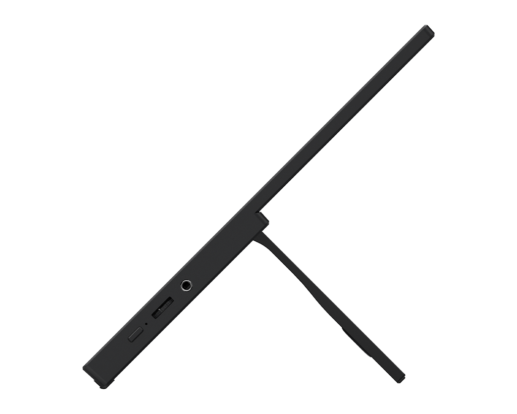 MSI Pro MP165 E6 15.6" FHD 60Hz Portable Monitor, цвет: Матовый чёрный — фото 10