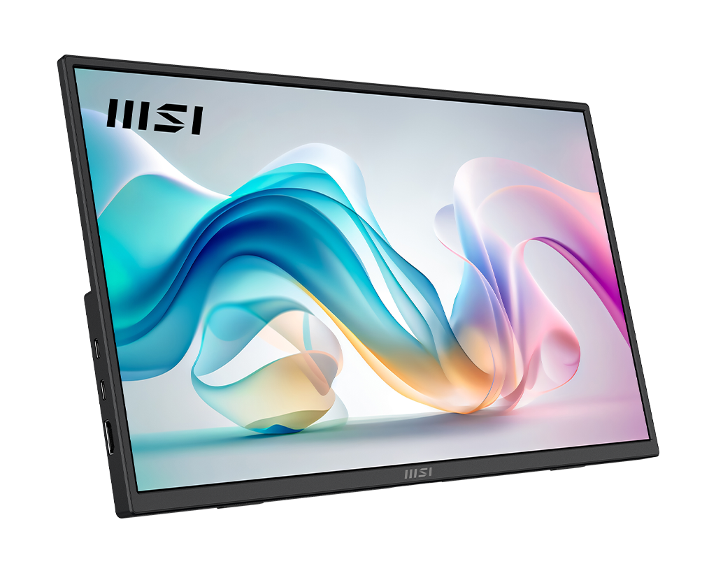 MSI Pro MP165 E6 15.6" FHD 60Hz Portable Monitor, цвет: Матовый чёрный — фото 3
