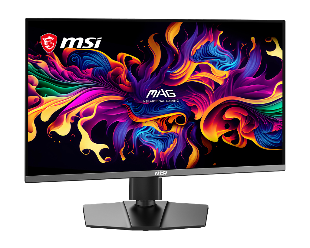 MSI Mag 272UP Qd-Oled E16 27" UHD 165Hz Flat Gaming Monitor, цвет: Металлик чёрный — фото 3