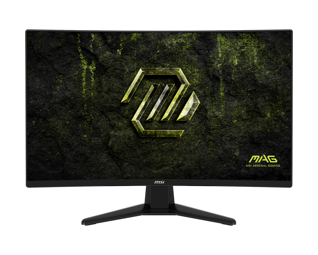 MSI Mag 274CF E20 27" FHD 200Hz Curved Gaming Monitor, цвет: Металлик чёрный — фото 2
