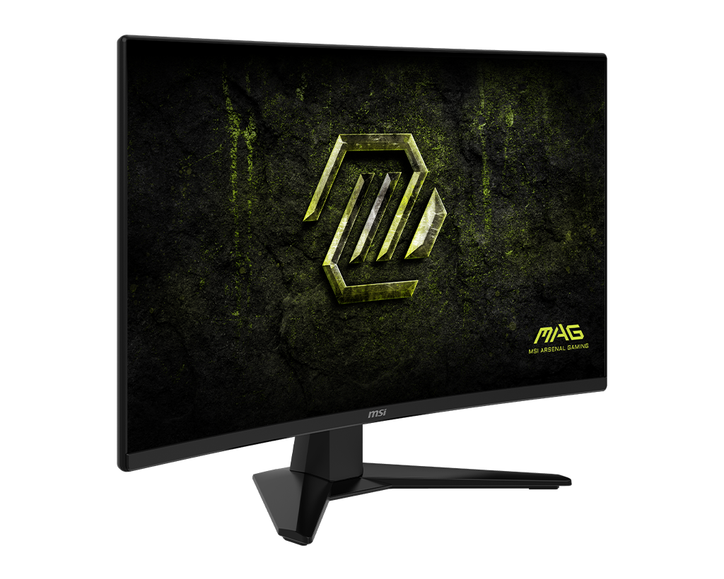 MSI Mag 274CF E20 27" FHD 200Hz Curved Gaming Monitor, цвет: Металлик чёрный — фото 3