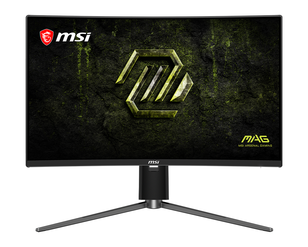 MSI Mag 274CQPDF X32 27" QHD 320Hz Curved Gaming Monitor, цвет: Металлик чёрный — фото 2