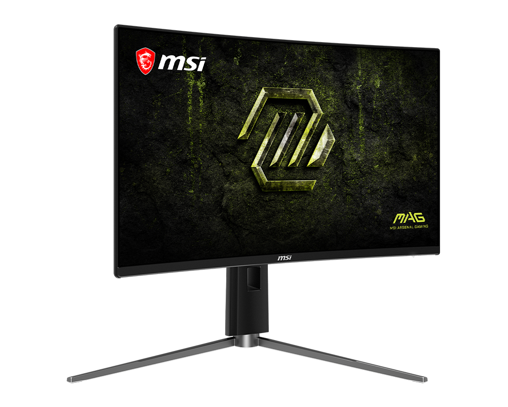 MSI Mag 274CQPDF X32 27" QHD 320Hz Curved Gaming Monitor, цвет: Металлик чёрный — фото 3