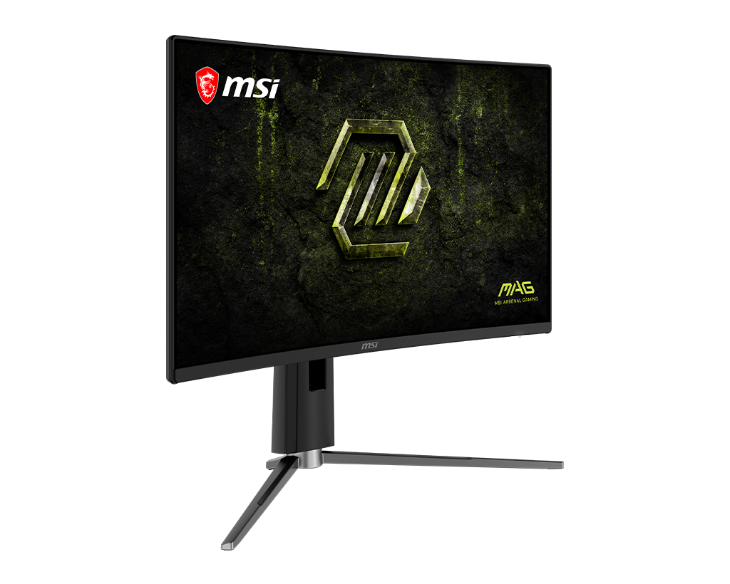 MSI Mag 274CQPDF X32 27" QHD 320Hz Curved Gaming Monitor, цвет: Металлик чёрный — фото 4