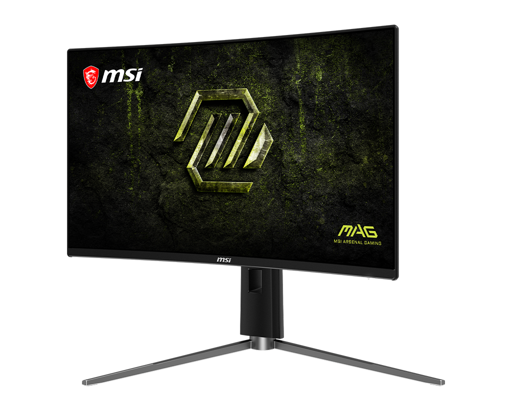 MSI Mag 274CQPDF X32 27" QHD 320Hz Curved Gaming Monitor, цвет: Металлик чёрный — фото 5