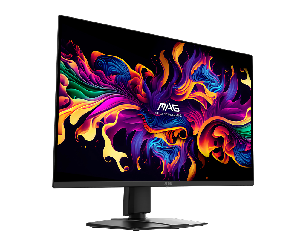 MSI Mag 322UP Qd-Oled E16 32" UHD 165Hz Flat Gaming Monitor, цвет: Металлик чёрный — фото 3