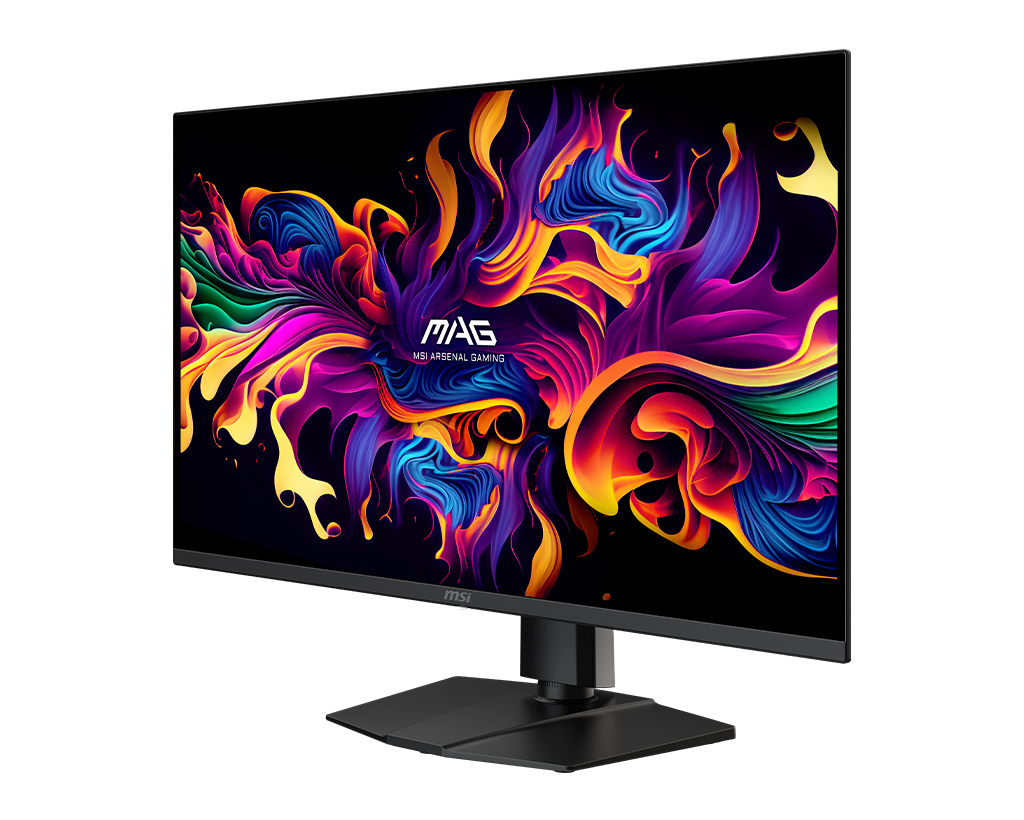 MSI Mag 322UP Qd-Oled E16 32" UHD 165Hz Flat Gaming Monitor, цвет: Металлик чёрный — фото 4