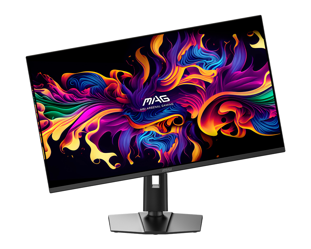 MSI Mag 322UP Qd-Oled E16 32" UHD 165Hz Flat Gaming Monitor, цвет: Металлик чёрный — фото 7