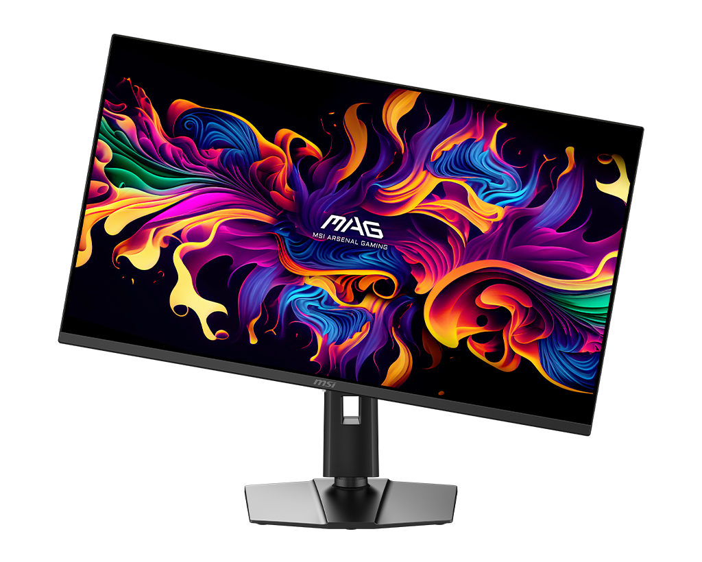 MSI Mag 322UP Qd-Oled E16 32" UHD 165Hz Flat Gaming Monitor, цвет: Металлик чёрный — фото 8
