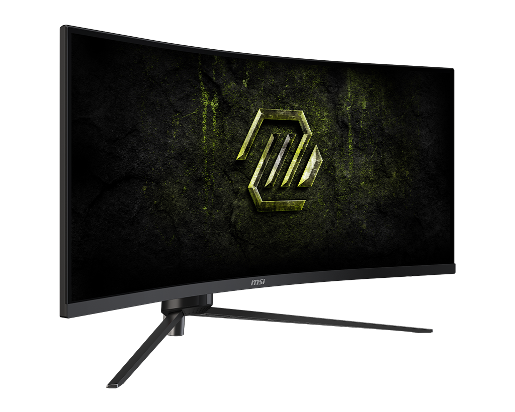 MSI Mag 345CQRF E20 34" Uwqhd 200Hz Curved Gaming Monitor, цвет: Металлик чёрный — фото 3