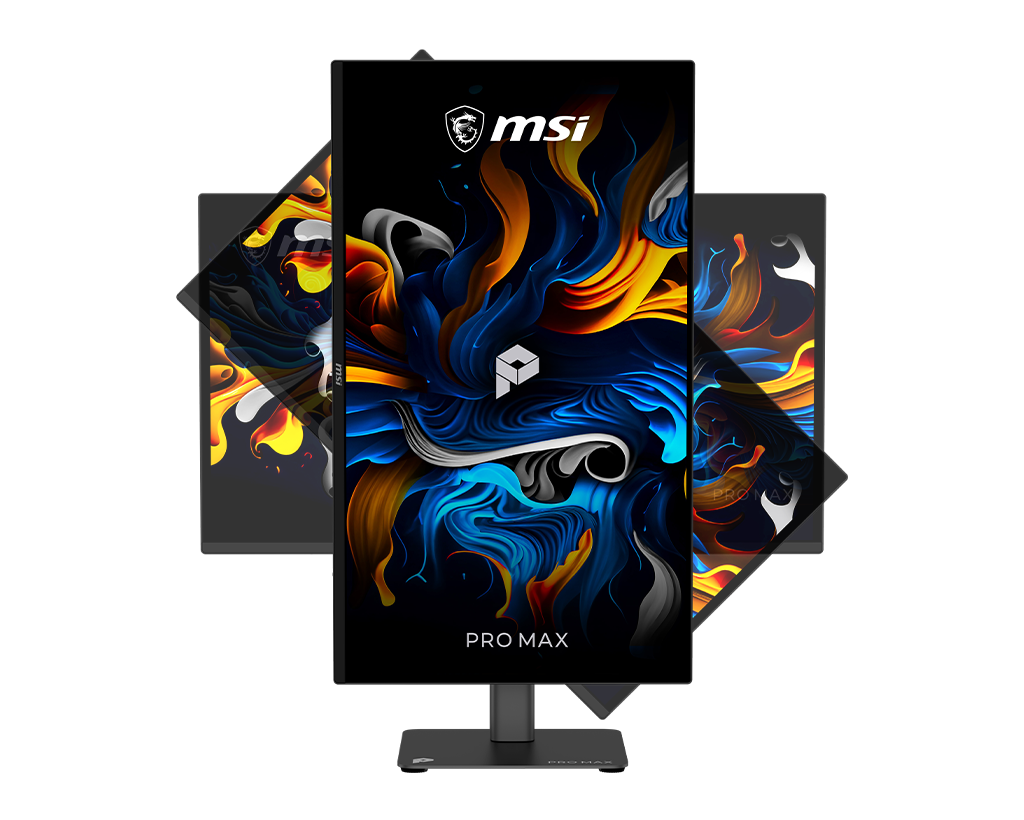 MSI Pro Max 271QPX14G 27" Qd-Oled Wqhd 144Hz Flat Business & Productivity Monitor, цвет: Матовый чёрный — фото 10