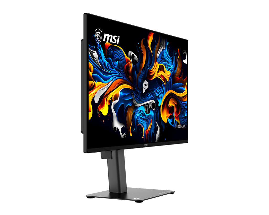 MSI Pro Max 271QPX14G 27" Qd-Oled Wqhd 144Hz Flat Business & Productivity Monitor, цвет: Матовый чёрный — фото 4
