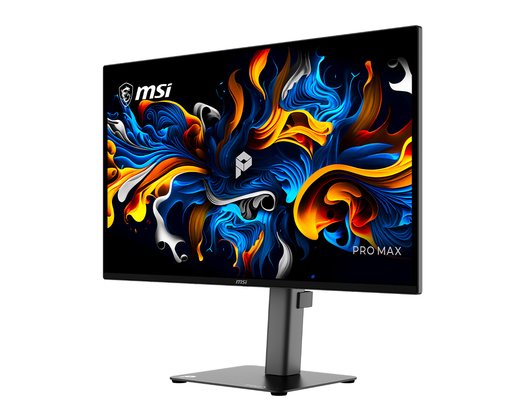 MSI Pro Max 271QPX14G 27" Qd-Oled Wqhd 144Hz Flat Business & Productivity Monitor, цвет: Матовый чёрный — фото 5