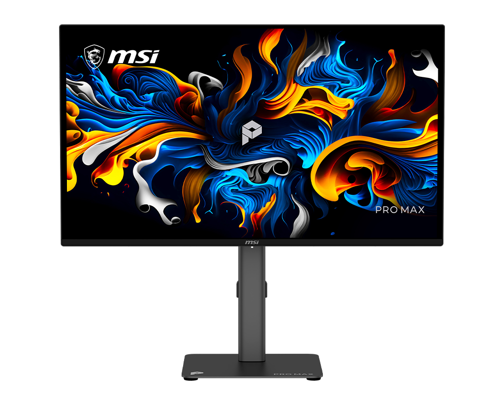 MSI Pro Max 271QPX14G 27" Qd-Oled Wqhd 144Hz Flat Business & Productivity Monitor, цвет: Матовый чёрный — фото 6