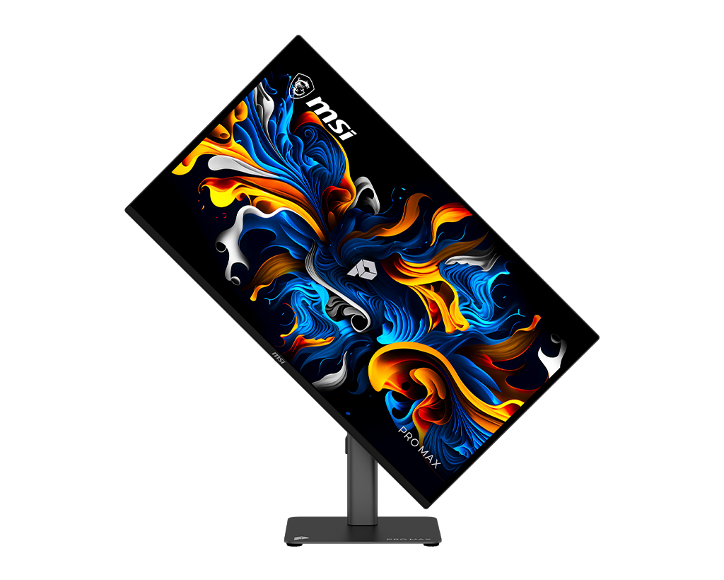 MSI Pro Max 271QPX14G 27" Qd-Oled Wqhd 144Hz Flat Business & Productivity Monitor, цвет: Матовый чёрный — фото 8