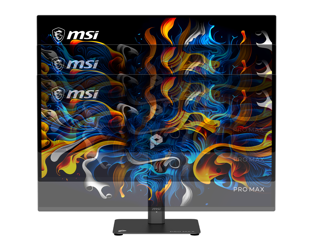 MSI Pro Max 271QPX14G 27" Qd-Oled Wqhd 144Hz Flat Business & Productivity Monitor, цвет: Матовый чёрный — фото 9