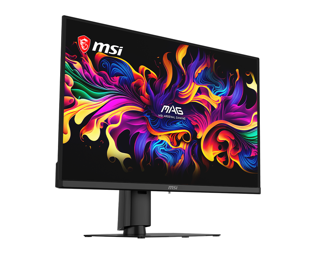 MSI Mag Oled 271QPX32 27" QHD 320Hz Flat Gaming Monitor, цвет: Металлик чёрный — фото 4