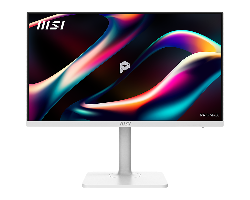 MSI Pro Max 241PHW E14 24" FHD 144Hz Flat Business & Productivity Monitor, цвет: Матовый белый — фото 2