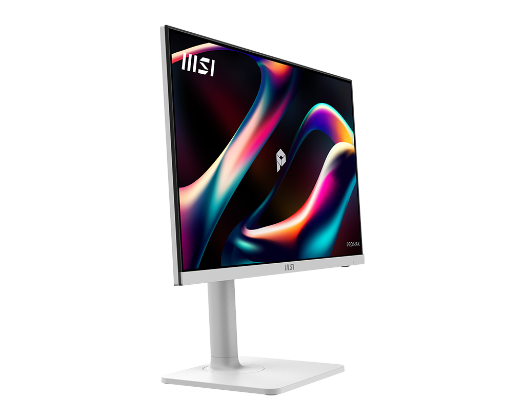 MSI Pro Max 241PHW E14 24" FHD 144Hz Flat Business & Productivity Monitor, цвет: Матовый белый — фото 4